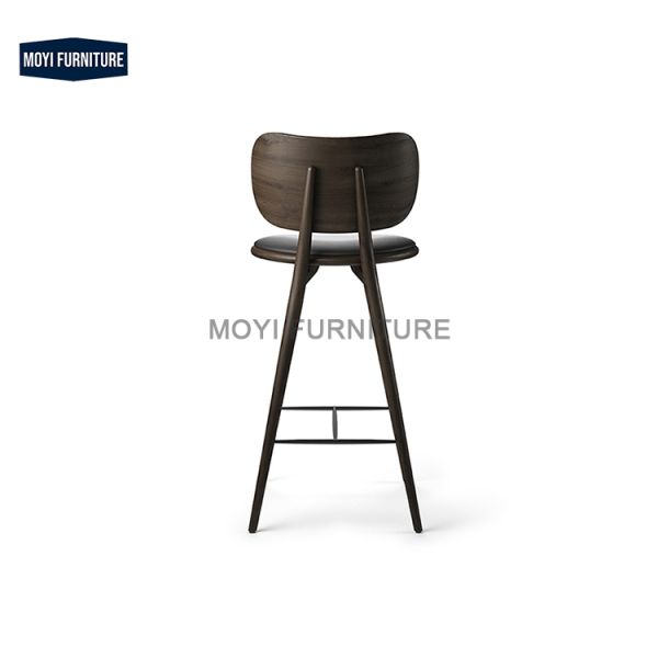 MOYI Modern Nordic Design Ash Cooling Solid Wood Dining Chair for Home Kitchen Dining and Living Room Furniture Wholesale
