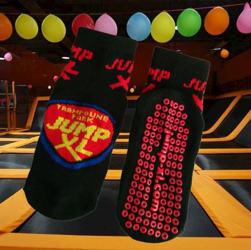 Jump XL Trampoline Park Non Slip Socks UK Yoga Socks Pattern Trampoline Socks For Toddlers