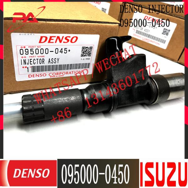 Original common rail fuel injector 095000-0450 095000-0451 eng 6HK1 2000_12-, TRUCK quality 095000-0501 095000-0612