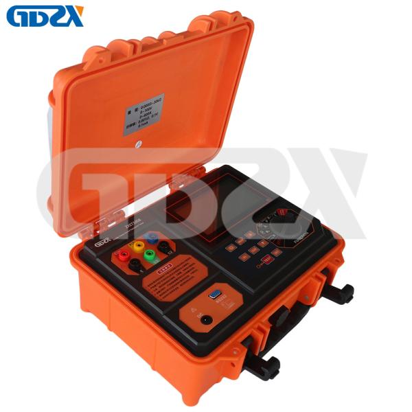 ZXET3008 Double Clamp Ground Resistance Tester With Strong Anti-interference Ability