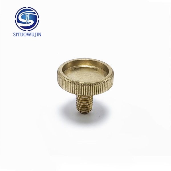 Brass Adjustment Nut, Depth Control Knob Mechanical Fitting Part