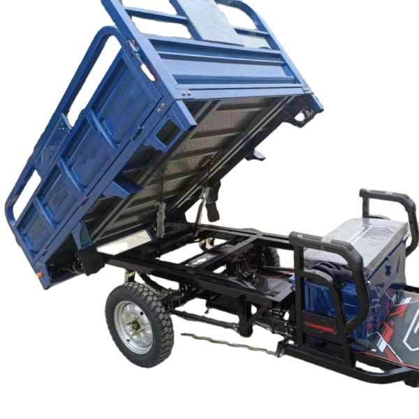 Электрический трехколесный велосипед с ЖК-дисплеем для перевозки грузов взрослых 30-50 км