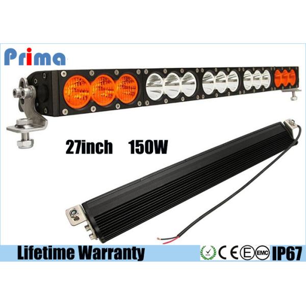 27 150W Led Yellow Headlight Amber White Fog Light Bar Led Daytime Running Light Off Road Light Bar