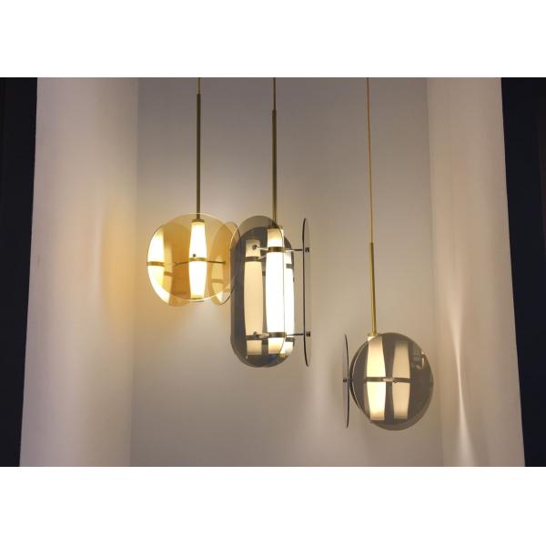 Modern simple bottle glass hanging pendant lamps creative e27 ceiling chandelier lights hotel decor pendant light