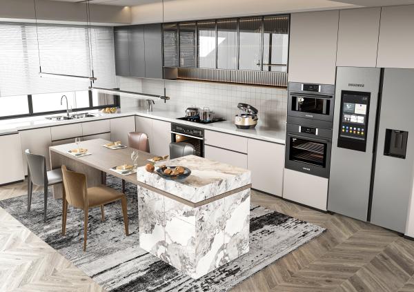 Modern Designs Small Kitchen Storage Cabinet L Shape Modular Cabinet For Hotel