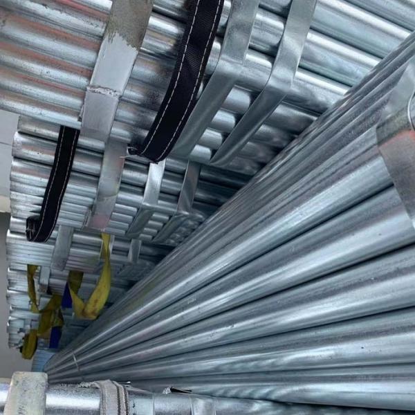 Pre-Galvanized Round Scaffolding Tubes Bs1139 Galvanized Steel Pipe Carbon