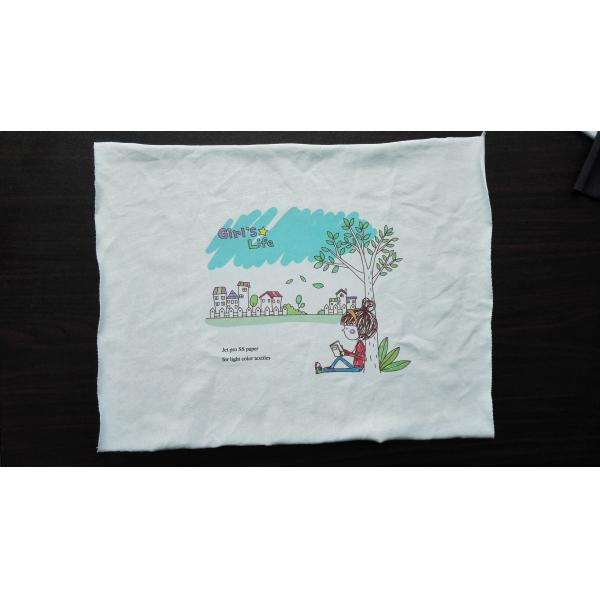 Light Fabric Transfer Paper 25 Seconds , Jet Pro SS T Shirt Printing Transfer Paper