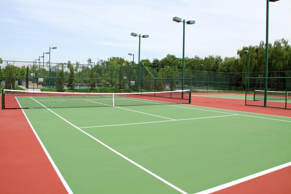 Multi Purpose Impact Resistant PU Sports Flooring Sound Reduction