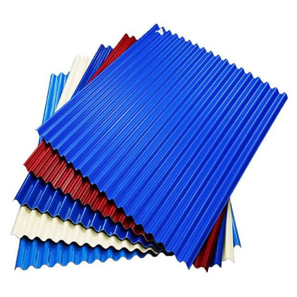 Customized Punching Service Z41-Z60 Coated Corrugated Steel Sheet in Various