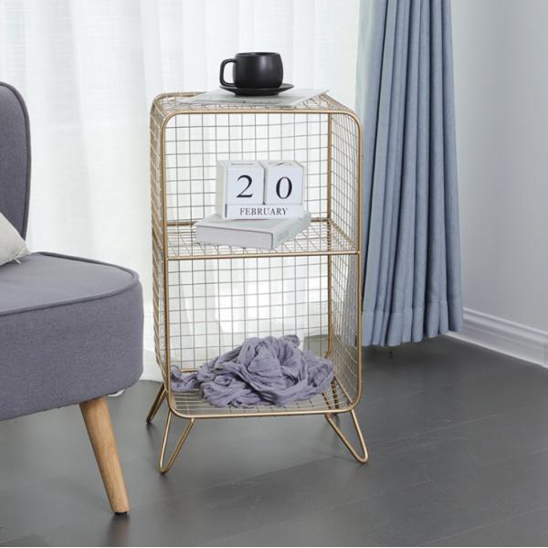 Nortric Anti Corrosion Double Layers Metal Mesh Bookcase