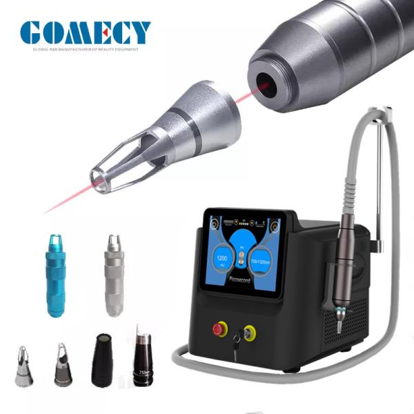 Portable Pico Q Switched Nd Yag Picosecond Laser Tattoo Removal Machine Price With 1064nm 532nm