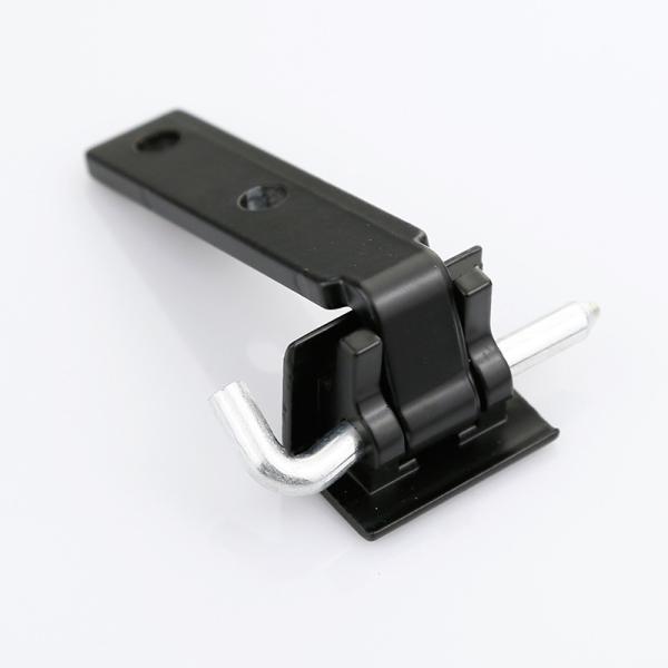Panel Cabinet Zinc Alloy Die-Casting Door Black Pin Hinge Metal Hinge