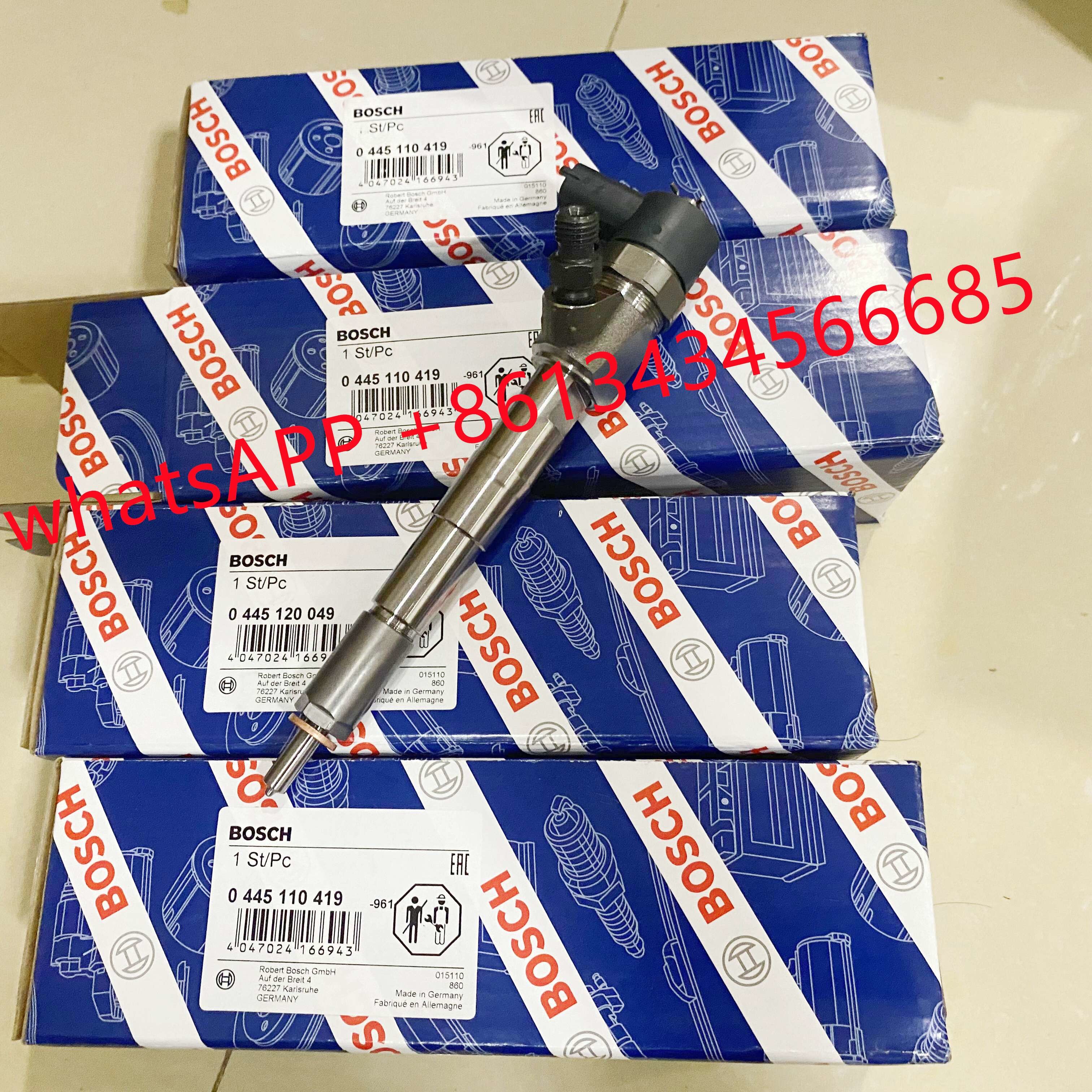 Высококачественный топливный дизельный инжектор Common Rail 0445110419 0986435213 для Alfa Romeo/Fiat/Jeep/Opel/Vauxhall 55233955