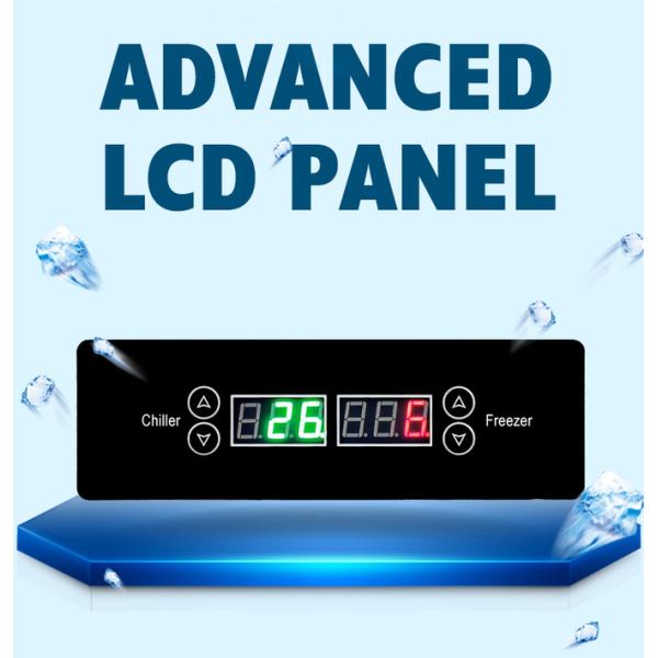 1000 коммерчески чистосердечной литров вентиляторной системы охлаждения SS GN2/1 шкафа холодильника