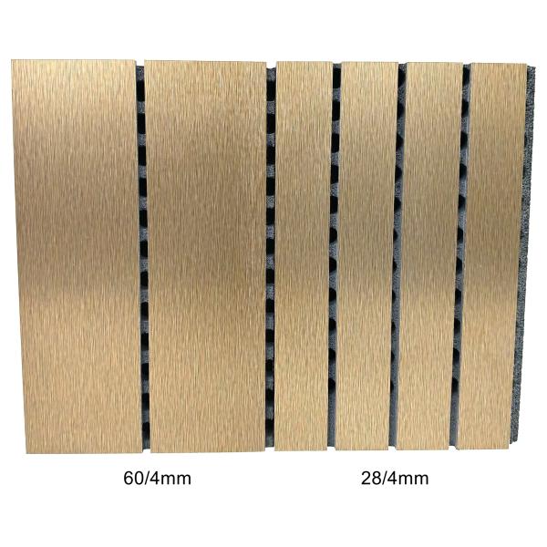 28/4mm Soundproofing Grooved Acoustic Panel Interior Decoration Ceiling Board