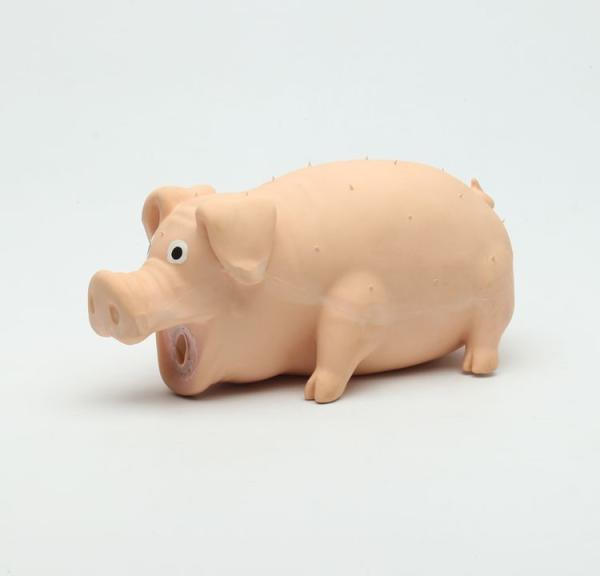 Toxic Free pet toy squeakers soft latex dog toy funny pig toy