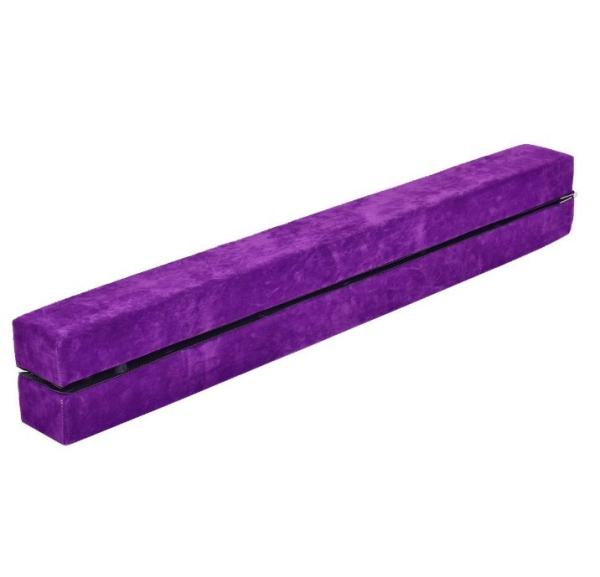 Home Gym Equipment For Sale Adjustable Height Synthetic Suede Fabric 16ft Training  Gymnastics Balance Beam