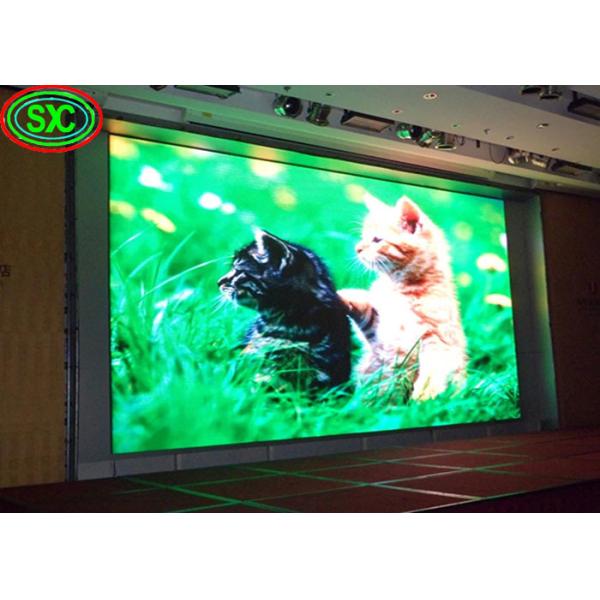 HD Armoire en aluminium sous pression Location d'écran petit emplacement P1.923 Écran publicitaire LED Projection de film