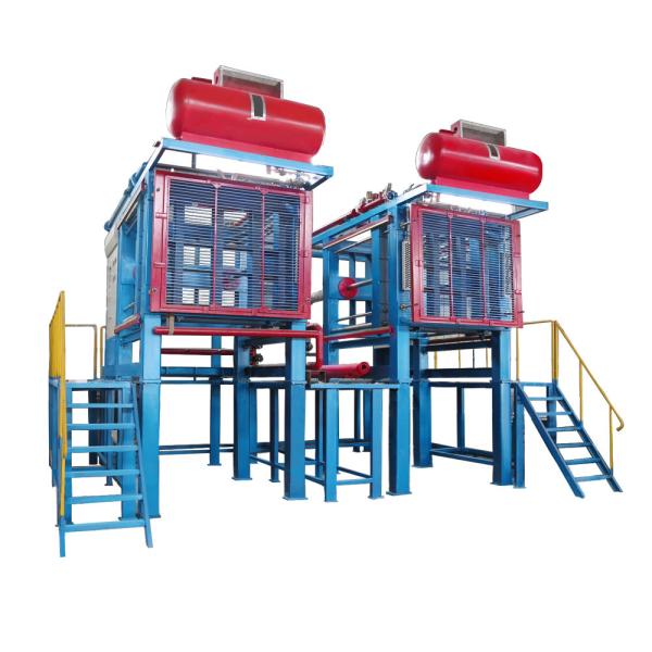 Vacuum Shape Vegetable Box Molding Machine Expanded Eps Foam EPS Expandable Polystyrene Beads Making Machine Fish Box Automatic
