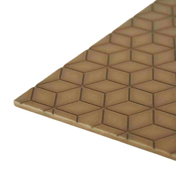 Interior Decoration Embossed Veneer Board Graphic Design for Commercial Office