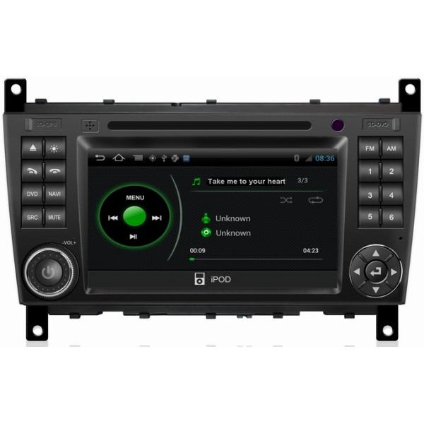 Ouchuangbo Car GPS Navi EQ DVD Player Android 4.0 Mercedes Benz C Class W203 2004-2007 Auto Radio S150 System OCB-093C