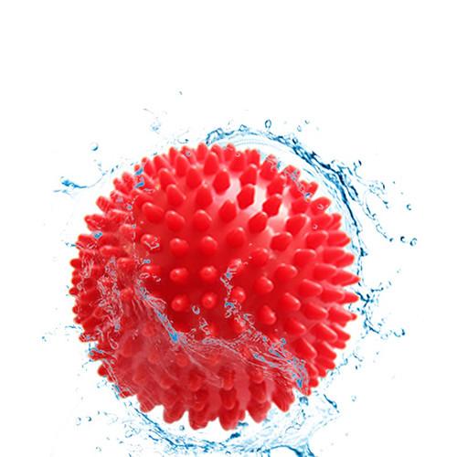 9cm PVC Fitness Spiky Hand Foot Massage Ball Red Trigger Points Foot Balls