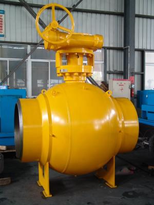 Bolted Bonnet Fully Welded Ball Valve Spherical Type Trunnion Ball Valve