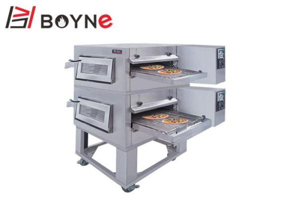 Restaurant Conveyor Commercial Pizza Oven High Efficiency LCD Display 30kw/H 220V