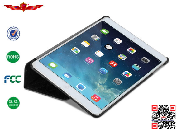 New Arrival 100% Qualify Luxury Fashion Smart Diamond Cover Cases For Ipad Air Ipad 5