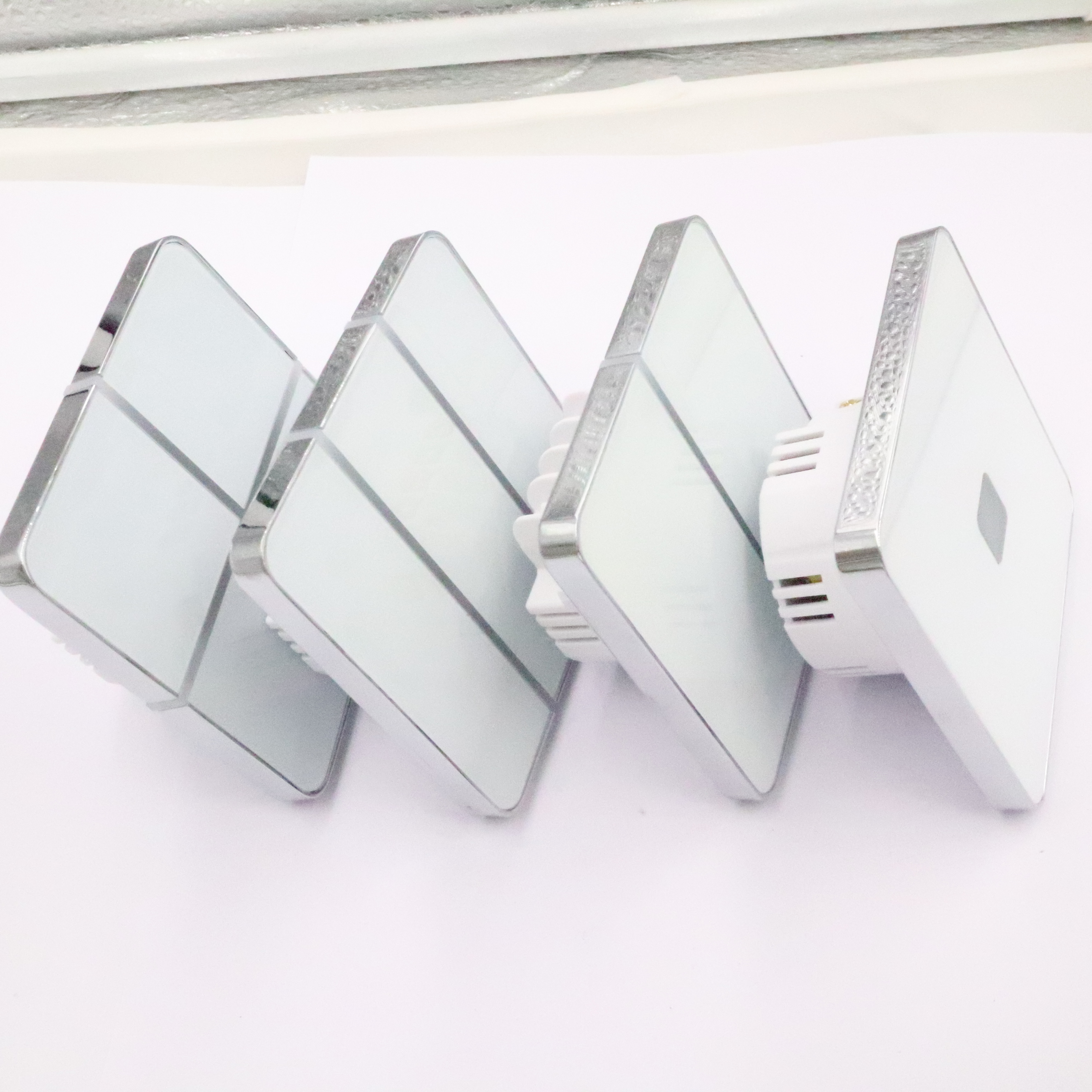 Zigbee 3.0  Smart Home 1/2/3 Gang Button Wall Switch D1 Tripple With/without Neutral Version