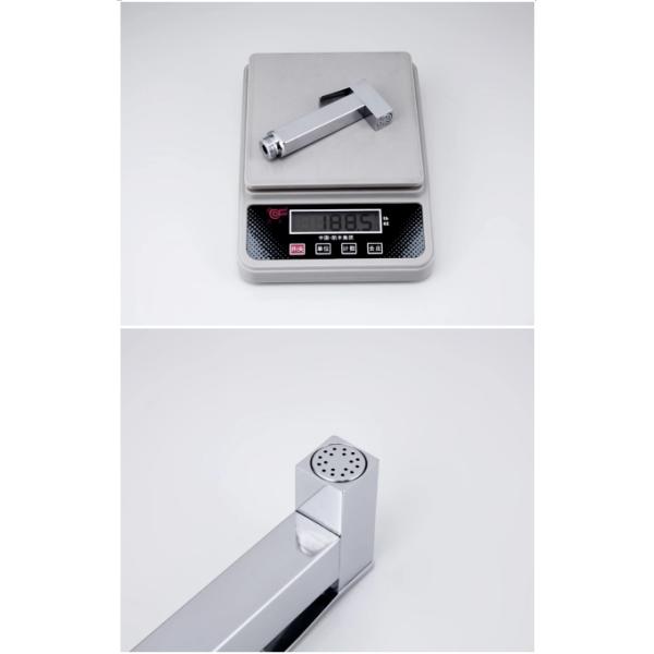 Легкосерый латунный ручной бидетный распылитель для устойчивых горячих и холодных ванных комнат