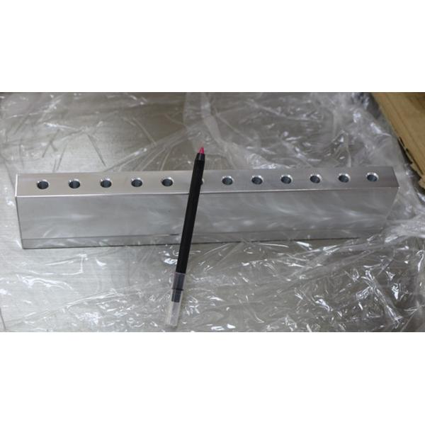 3-5 molds per minute Lipstick Production Line 12 Holes Lipstick Mould Kit