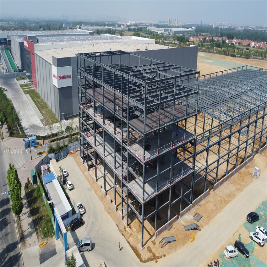 Multi-Story Steel Building Prefabricated Steel Apartment