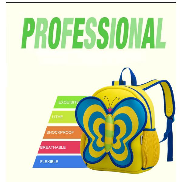 Customized Butterfly Backpack Toddler , Little Backpacks For Toddlers