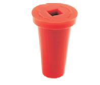 Insulated Cap Epoxy Resin Cast GIS Bushing 45kv ≤10 pC BIL 200kv