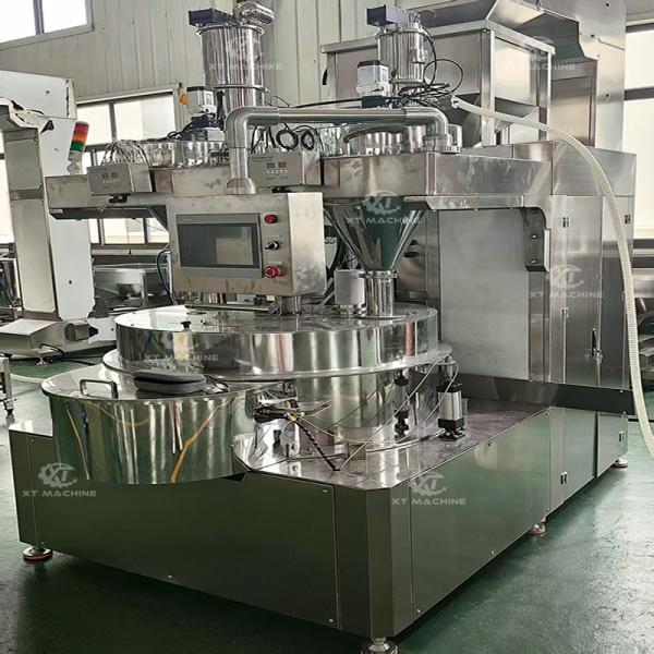 Máquina automática de recubrimiento de nueces para el procesamiento de alimentos
