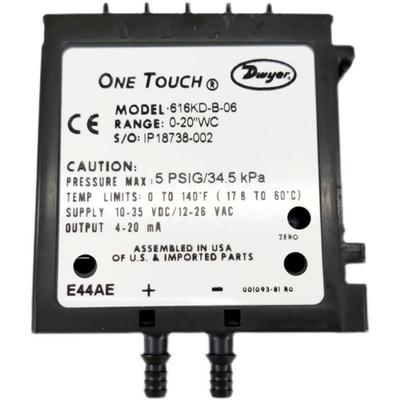 Transmetteur de pression différentielle 4-20mA série Dwyer 616KD