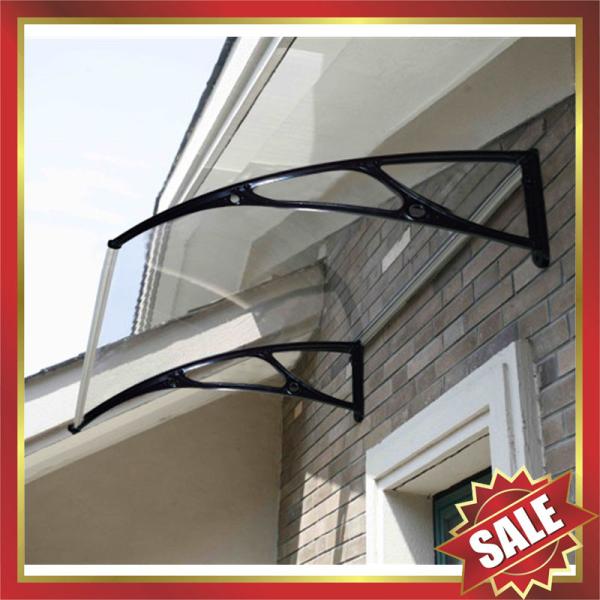 excellent diy polycarbonate awning canopy shelter with cast aluminum bracket arm support for sales