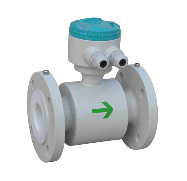 Intelligent electromagnetic flow meter pipeline sewage slurry measurement 4-20  mA display