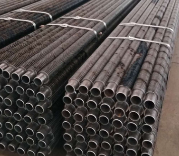 Трубка ребра теплообменного аппарата 12 FPI 2.1mm рифленная OD DELLOK 50.8mm врезанная