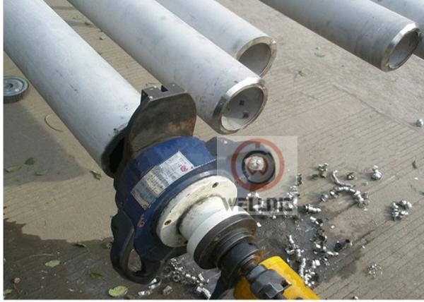 Máquina de chanfradura fria de expansão interna de Beveler da tubulação pneumática de pouco peso