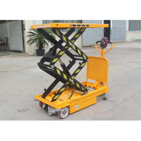 500kg 700 Kg 60 X 60 Self Propelled Mobile Lift Tables Hydraulic  Electric