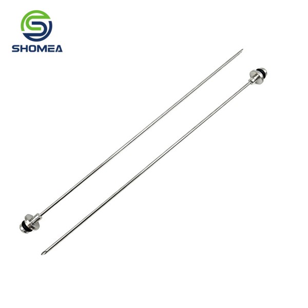 SHOMEA Customized Stainless Steel Triple Bevel Angled Tip Needle for Food Machine