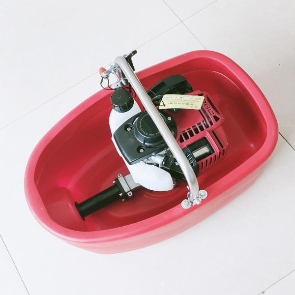 Portable Floating Boatlike 4- Stroke Mini Gasoline Water Pump For Irrigation Watering
