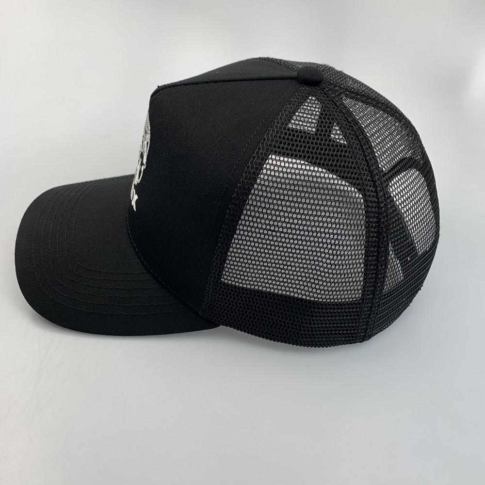 Custom Embroidery Trucker Hats 5 Panel Waterproof 58CM for Four Seasons