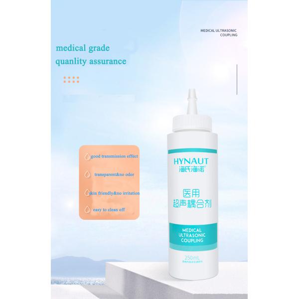 Медицинский гель соединения передачи ультразвука 250 Ml прозрачного расстворимого в воде полимера