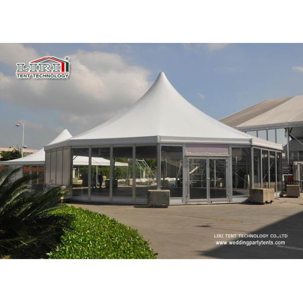 Événements extérieurs d'auvent de crête élevée de tente de mariage de réception de tentes incluses de pluie