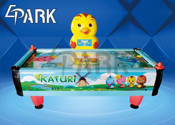 FRP Glass Fiber Reinforced Plastics Chicken Air Hockey Table Coin Operated Sports Machine