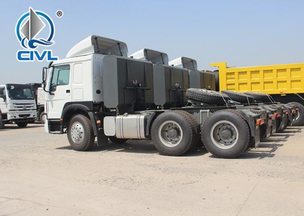 White 371HP Prime Mover Truck for Transport EURO III 6x4 Trucks Color Can Be Selected