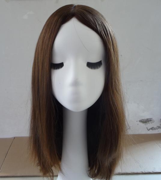 120% Densité Personnalisé Femmes Perruques 14 pouces Perruques de cheveux pour femmes naturelles